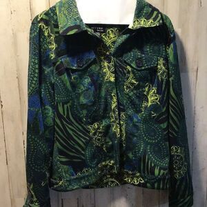 Jacket / blouse by Attyre New York size small